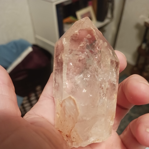 Smokey gray quartz, this is originally from Arkansas near Mount Ida. - Picture 7 of 16